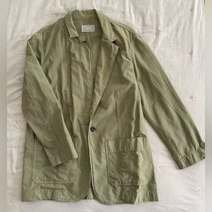 Everlane unstructured cotton blazer jacket size L